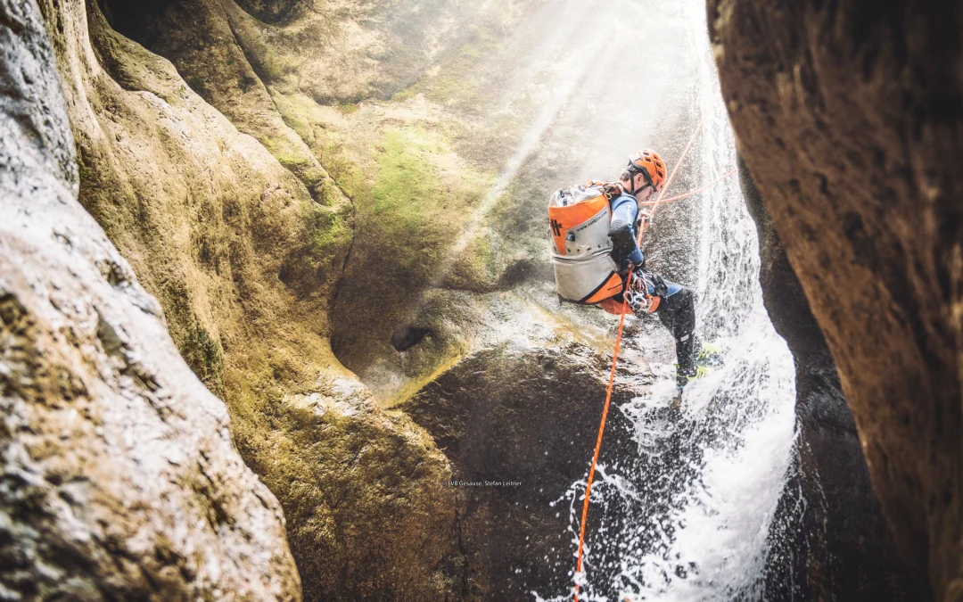 Canyoning mit Peter Thaler